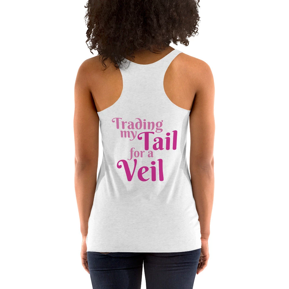 FinfolkProductions Trading My Tail For A Veil Racerback Tank T-shirts And Tank Tops 1 FinfolkProductions Trading My Tail For A Veil Racerback Tank T-shirts And Tank Tops