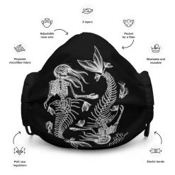 FinfolkProductions Deadly Depths Face Mask