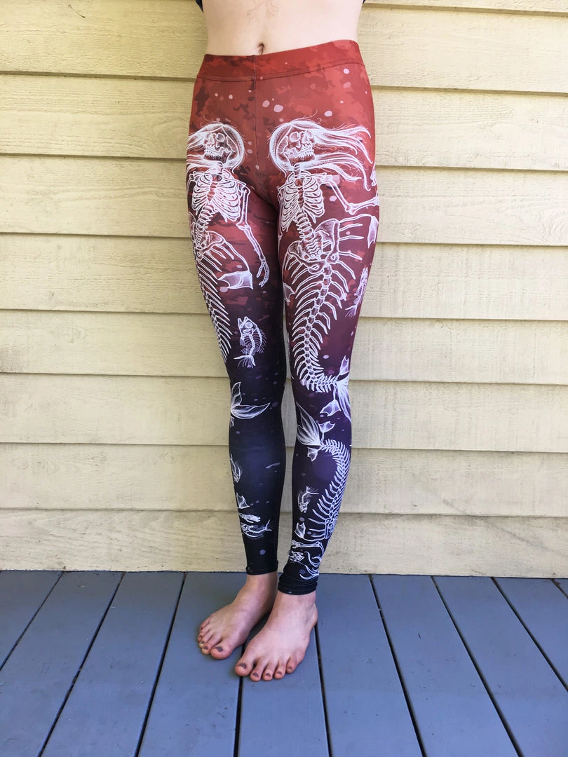 Finfolk Productions The Deadly Depths Leggings: HALLOWEEN EDITION 1 Finfolk Productions The Deadly Depths Leggings: HALLOWEEN EDITION