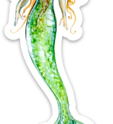Finfolk Productions Stickers Watercolor Mermaids Sticker Set