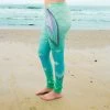 Finfolk Productions Mermaid By Land Leggings: Green