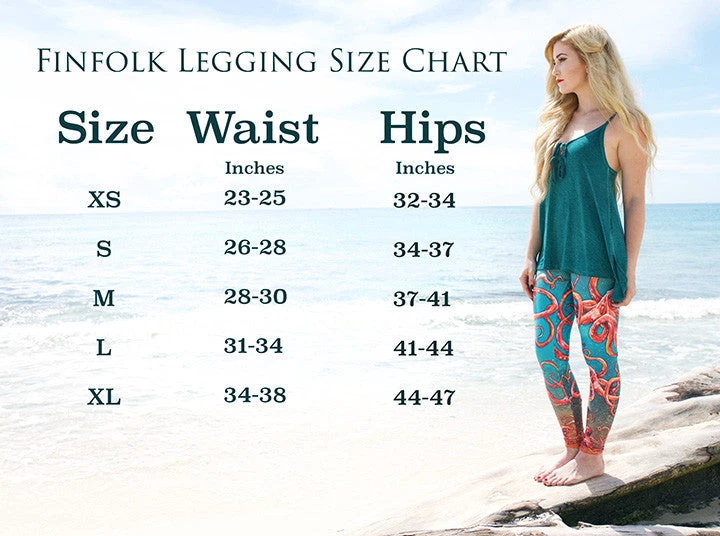 FinfolkProductions Peachy Keen Capri Leggings 4 FinfolkProductions Peachy Keen Capri Leggings