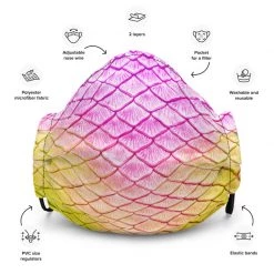 FinfolkProductions Lilikoi Face Mask