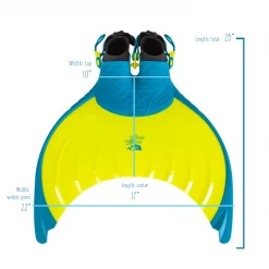 FinfolkProductions Adult Mermaid Linden Monofin By Body Glove Tail Of The Month 8 FinfolkProductions Adult Mermaid Linden Monofin By Body Glove Tail Of The Month