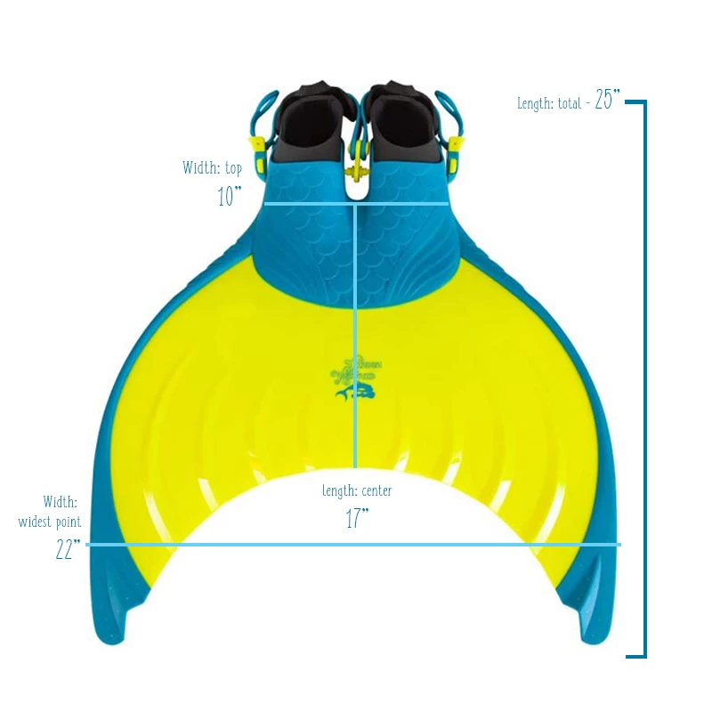 FinfolkProductions Adult Mermaid Linden Monofin By Body Glove Tail Of The Month 4 FinfolkProductions Adult Mermaid Linden Monofin By Body Glove Tail Of The Month