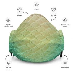 FinfolkProductions Loch Ness Face Mask Face Masks