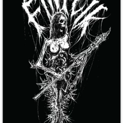 FinfolkProductions Metal Mermaiden Sticker