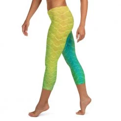 FinfolkProductions Jellyfish Jungle Capri Leggings