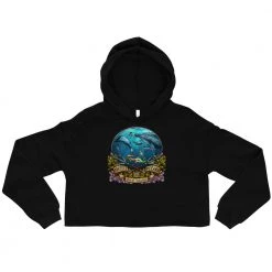 FinfolkProductions Pod Protectors Crop Hoodie Hoodies