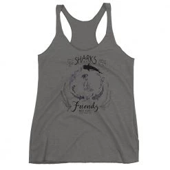 FinfolkProductions Shark Friends Racerback Tank T-shirts And Tank Tops