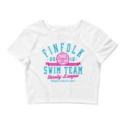 FinfolkProductions Finfolk Swim Team Crop Top
