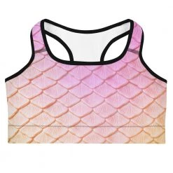 FinfolkProductions Sports Bras Rainbow Fairytail Sports Bra
