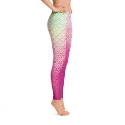 FinfolkProductions Tail Scale Leggings: Kauai Kiss