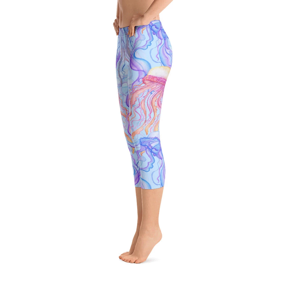 FinfolkProductions PB&Jelly Capri Leggings 3 FinfolkProductions PB&Jelly Capri Leggings