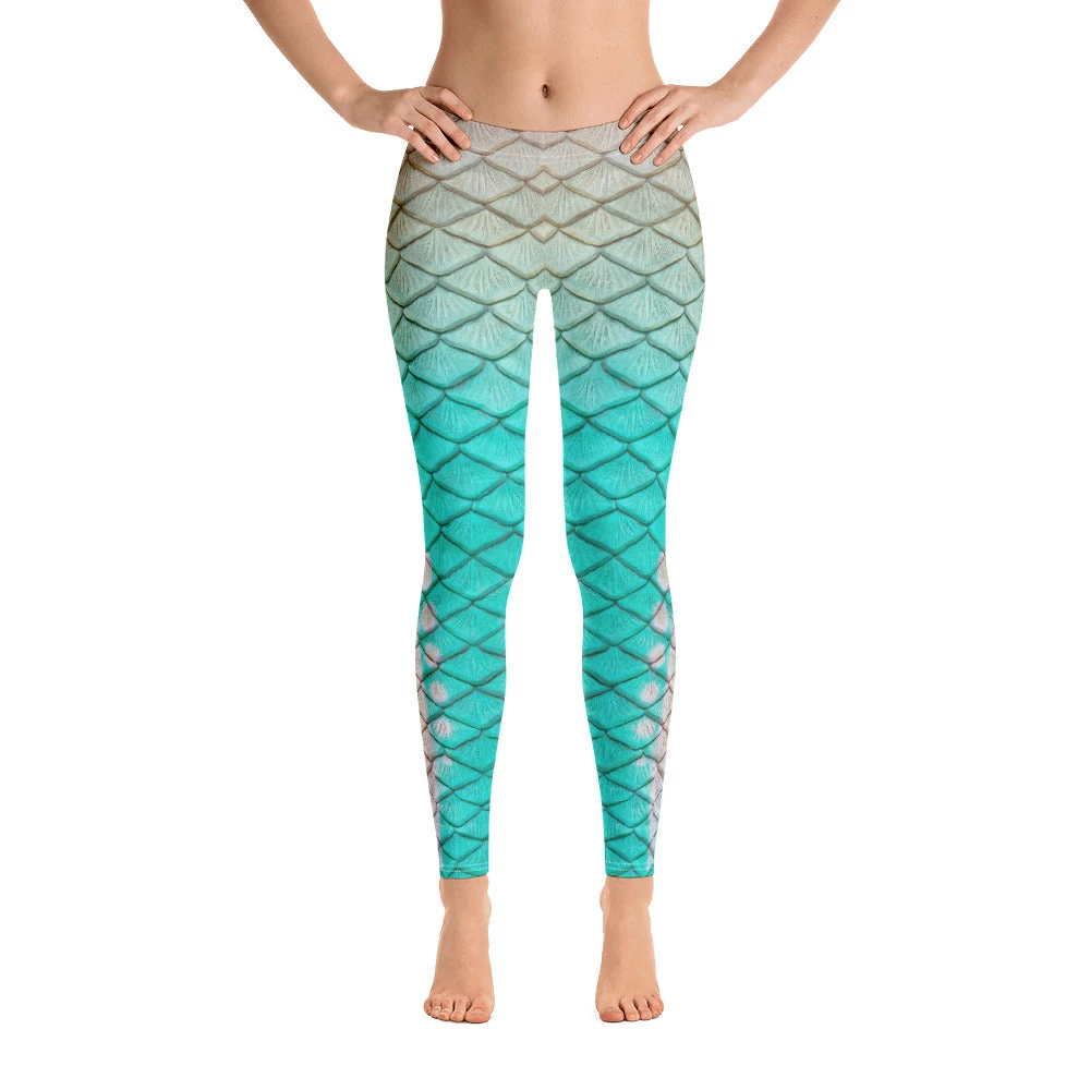 FinfolkProductions Turquoise Sunrise Leggings 3 FinfolkProductions Turquoise Sunrise Leggings