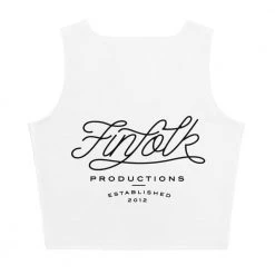 FinfolkProductions T-shirts And Tank Tops Pod Protectors Crop Tank