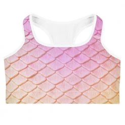 FinfolkProductions Sports Bras Rainbow Fairytail Sports Bra