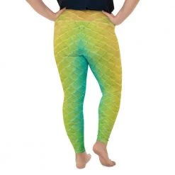 FinfolkProductions Jellyfish Jungle Plus Size Leggings