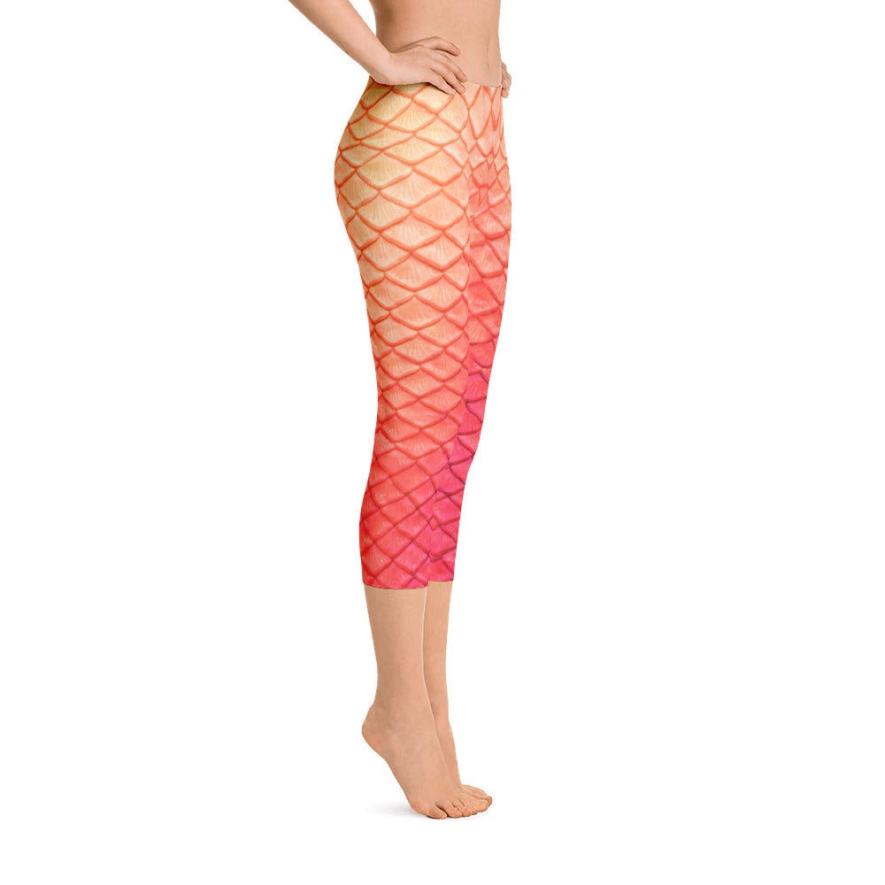 FinfolkProductions Peachy Keen Capri Leggings 1 FinfolkProductions Peachy Keen Capri Leggings