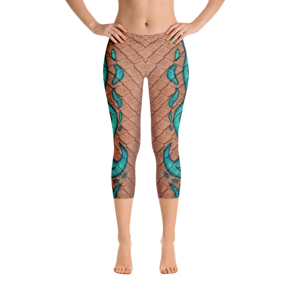 FinfolkProductions Jewel Of Jupiter Capri Leggings 3 FinfolkProductions Jewel Of Jupiter Capri Leggings