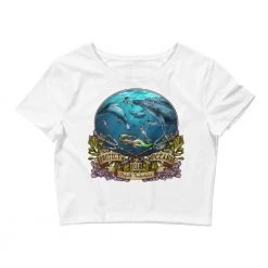 FinfolkProductions Pod Protectors Crop Tee T-shirts And Tank Tops