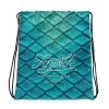 FinfolkProductions Sea Sapphire Drawstring Bag Bags And Backpacks