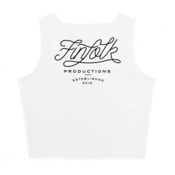 FinfolkProductions Watercolor Mermaids Crop Tank