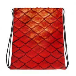 FinfolkProductions Bags And Backpacks Eternal Ember Drawstring Bag