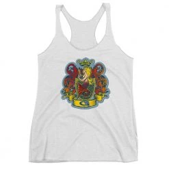 FinfolkProductions Ruby Finfolk Crest Racerback Tank