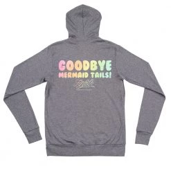 FinfolkProductions Goodbye Mermaid Tails Lightweight Zip Hoodie