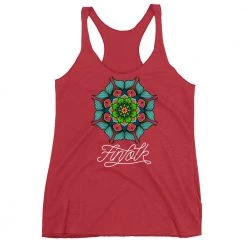 FinfolkProductions Finfolk Mandala Racerback Tank