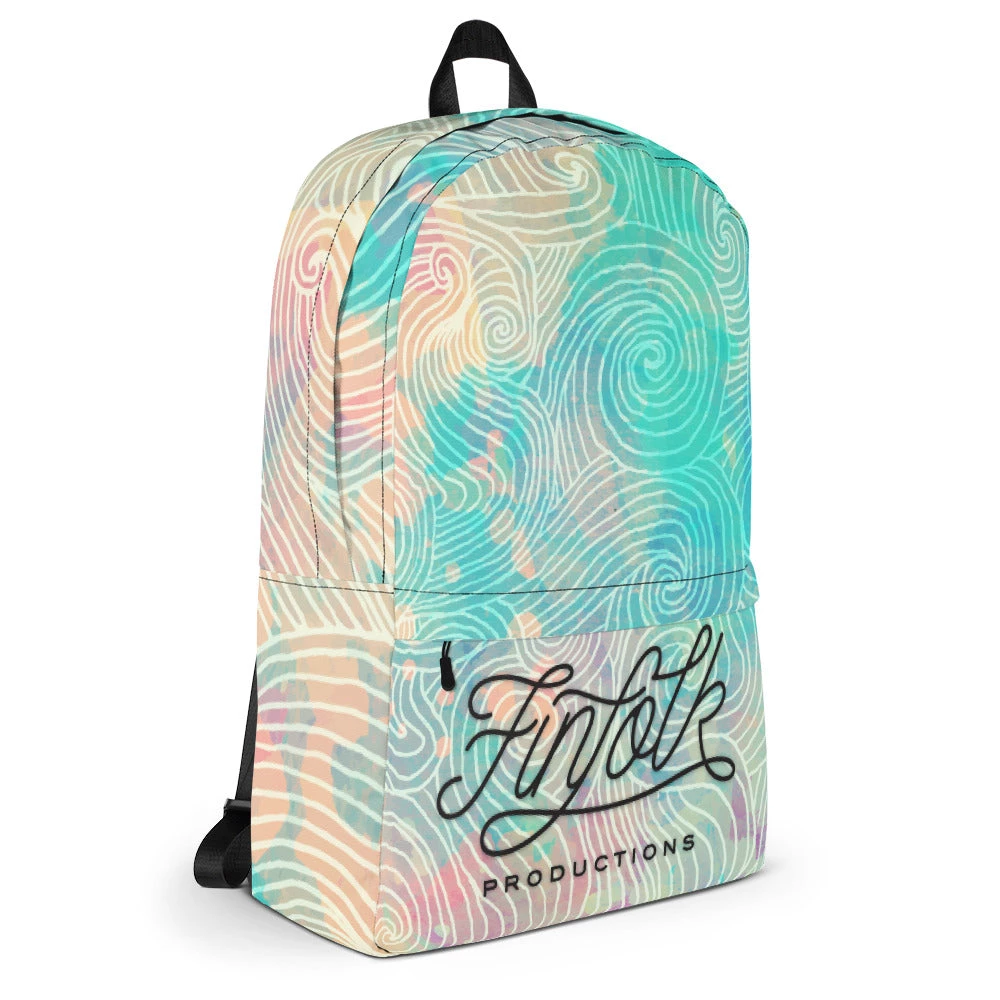 FinfolkProductions Wonderful Waves Backpack Bags And Backpacks 4 FinfolkProductions Wonderful Waves Backpack Bags And Backpacks