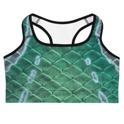 FinfolkProductions The Dark Sea Sports Bra