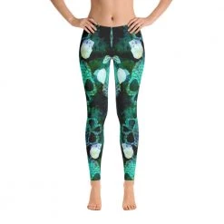 FinfolkProductions Scales And Skulls Leggings