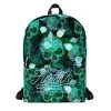 FinfolkProductions Bags And Backpacks Scales And Skulls Backpack