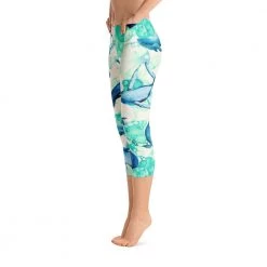 FinfolkProductions Oh Whale Capri Leggings