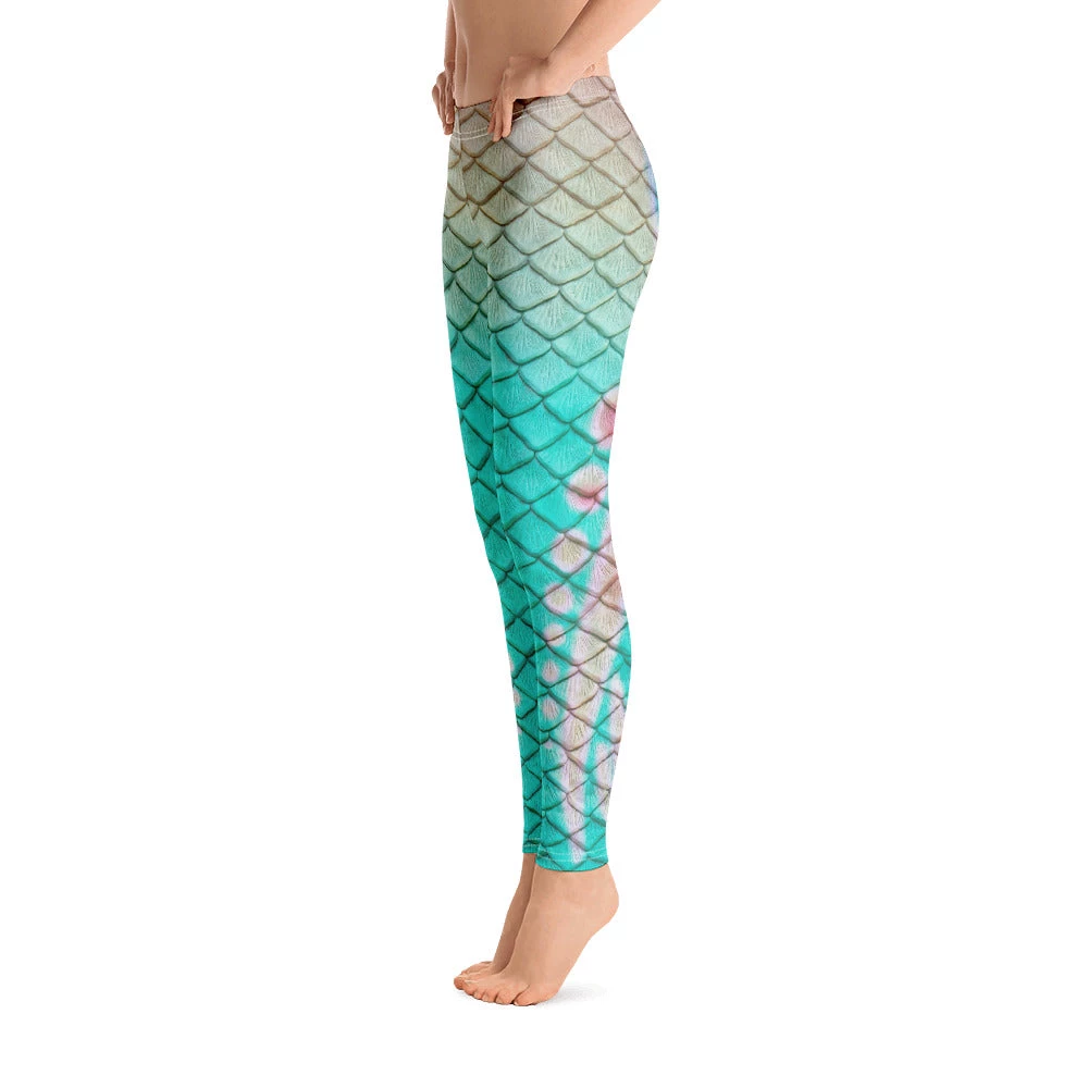 FinfolkProductions Turquoise Sunrise Leggings 4 FinfolkProductions Turquoise Sunrise Leggings