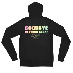 FinfolkProductions Goodbye Mermaid Tails Lightweight Zip Hoodie