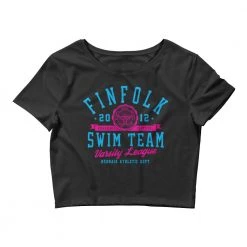 FinfolkProductions Finfolk Swim Team Crop Top
