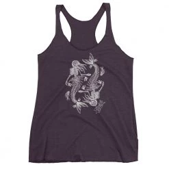 FinfolkProductions The Deadly Depths Racerback Tank