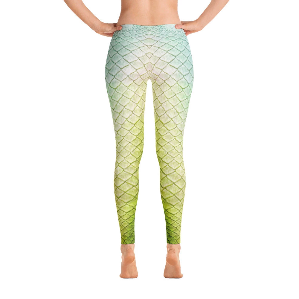 FinfolkProductions Tail Scale Leggings: Neverland 3 FinfolkProductions Tail Scale Leggings: Neverland