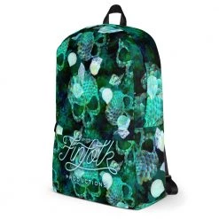 FinfolkProductions Bags And Backpacks Scales And Skulls Backpack