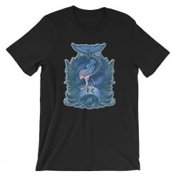 FinfolkProductions Sapphire Finfolk Crest T-Shirt