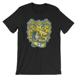FinfolkProductions Gold Finfolk Crest T-Shirt