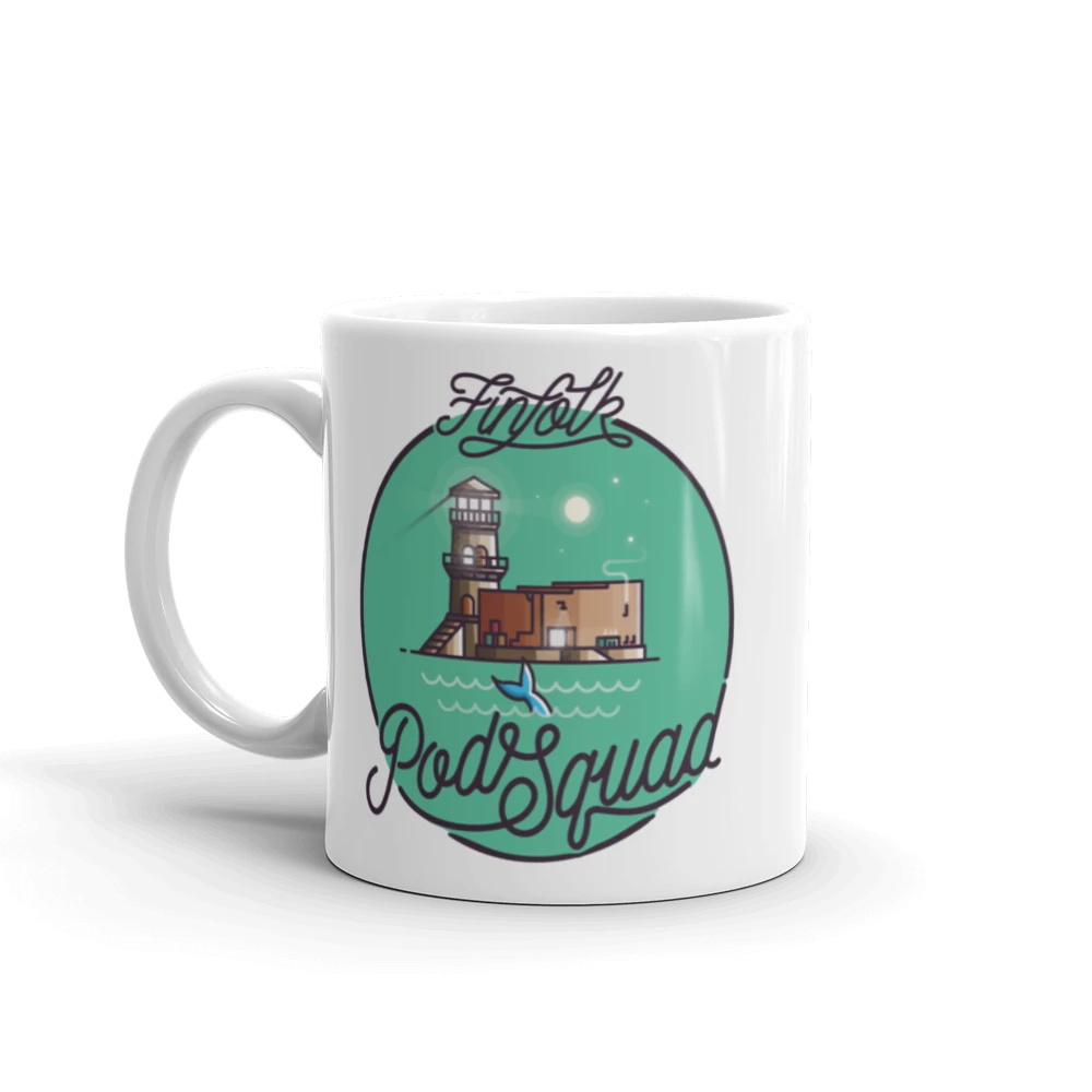 FinfolkProductions Pod Squad Mug 1 FinfolkProductions Pod Squad Mug