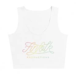 FinfolkProductions T-shirts And Tank Tops Guardian Mermaid Crop Tank