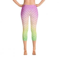 FinfolkProductions Rainbow Fairytail Capri Leggings