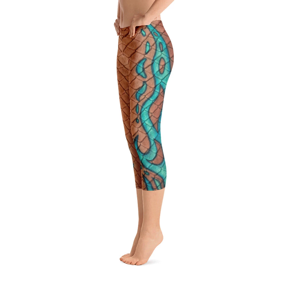FinfolkProductions Jewel Of Jupiter Capri Leggings 4 FinfolkProductions Jewel Of Jupiter Capri Leggings