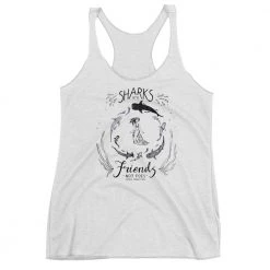 FinfolkProductions Shark Friends Racerback Tank T-shirts And Tank Tops