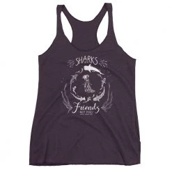 FinfolkProductions Shark Friends Racerback Tank T-shirts And Tank Tops